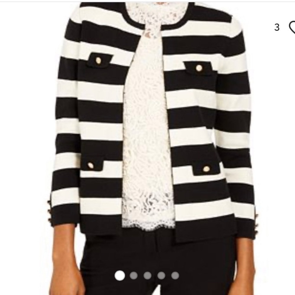 Anne Klein Striped Sweater